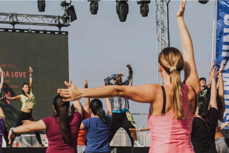 Zumba with the expertise